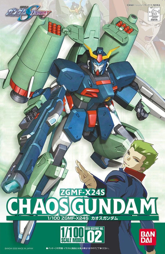 NG 1/100 Chaos Gundam model kit box art