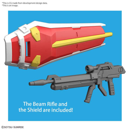 EG Strike Gundam model kit weapon loadout