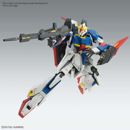 MG Zeta Gundam Ver Ka action pose 1 Gundam model kit