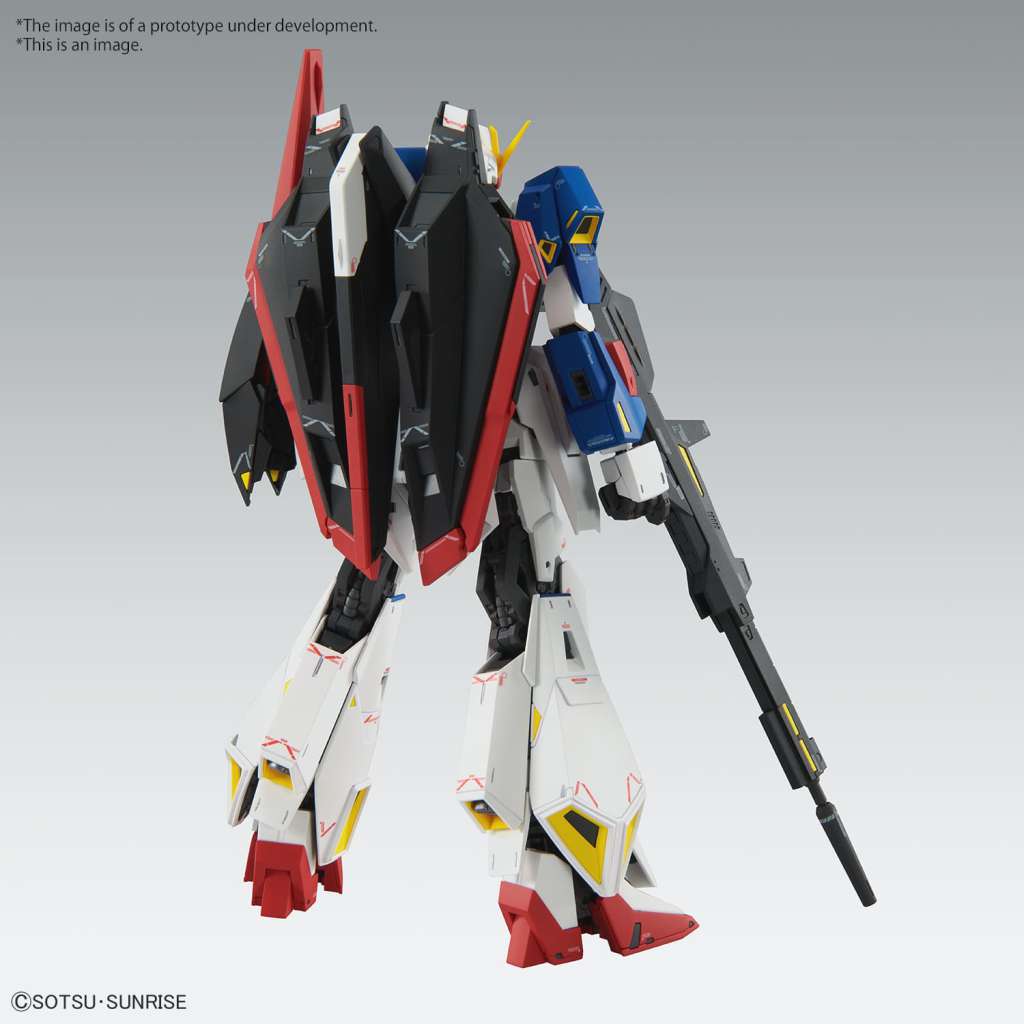 MG Zeta Gundam Ver Ka back view Gundam model kit