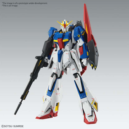 MG Zeta Gundam Ver Ka front view Gundam model kit