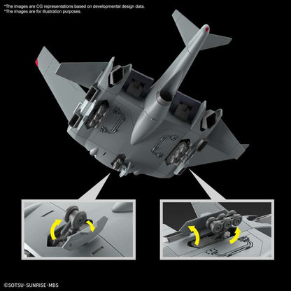 HG Tickbaling Gundam Model Kit landing gear gimmick