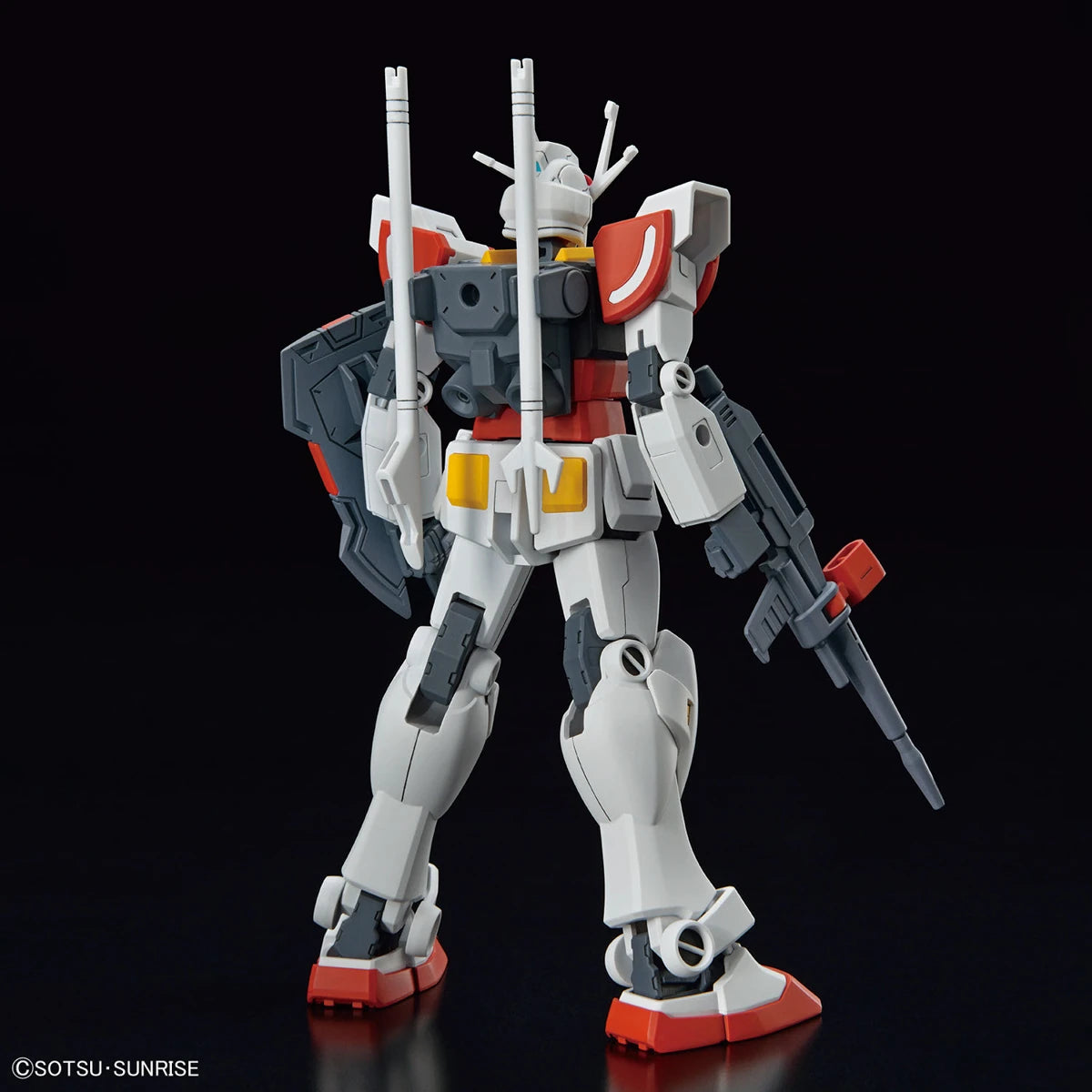 EG Lah Gundam model kit back view