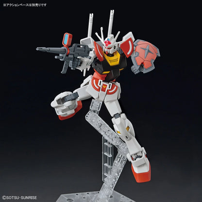 EG Lah Gundam model kit shooting pose