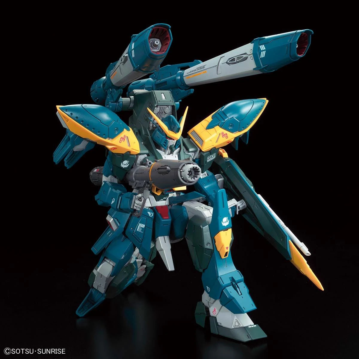 FM Calamity Gundam model kit crouching