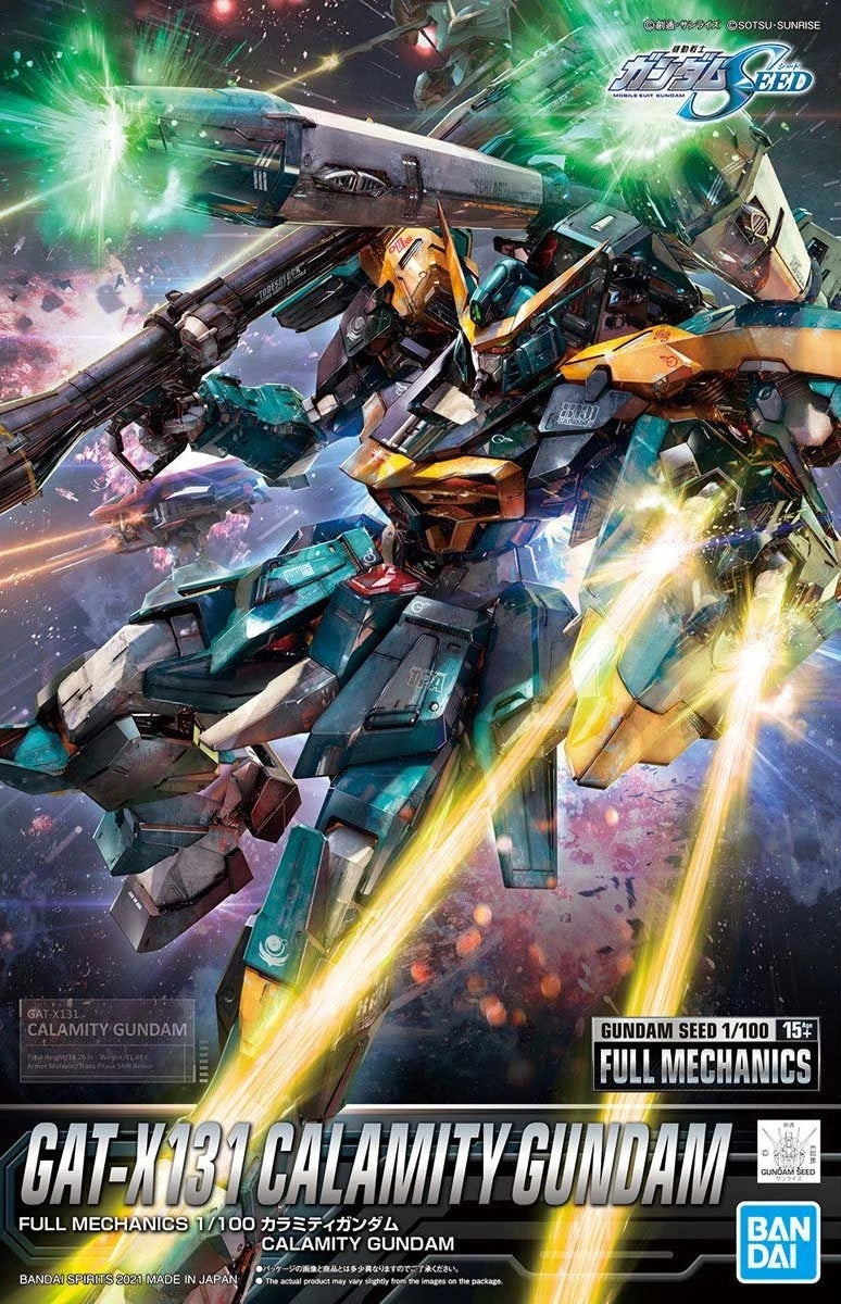 FM Calamity Gundam model kit box art