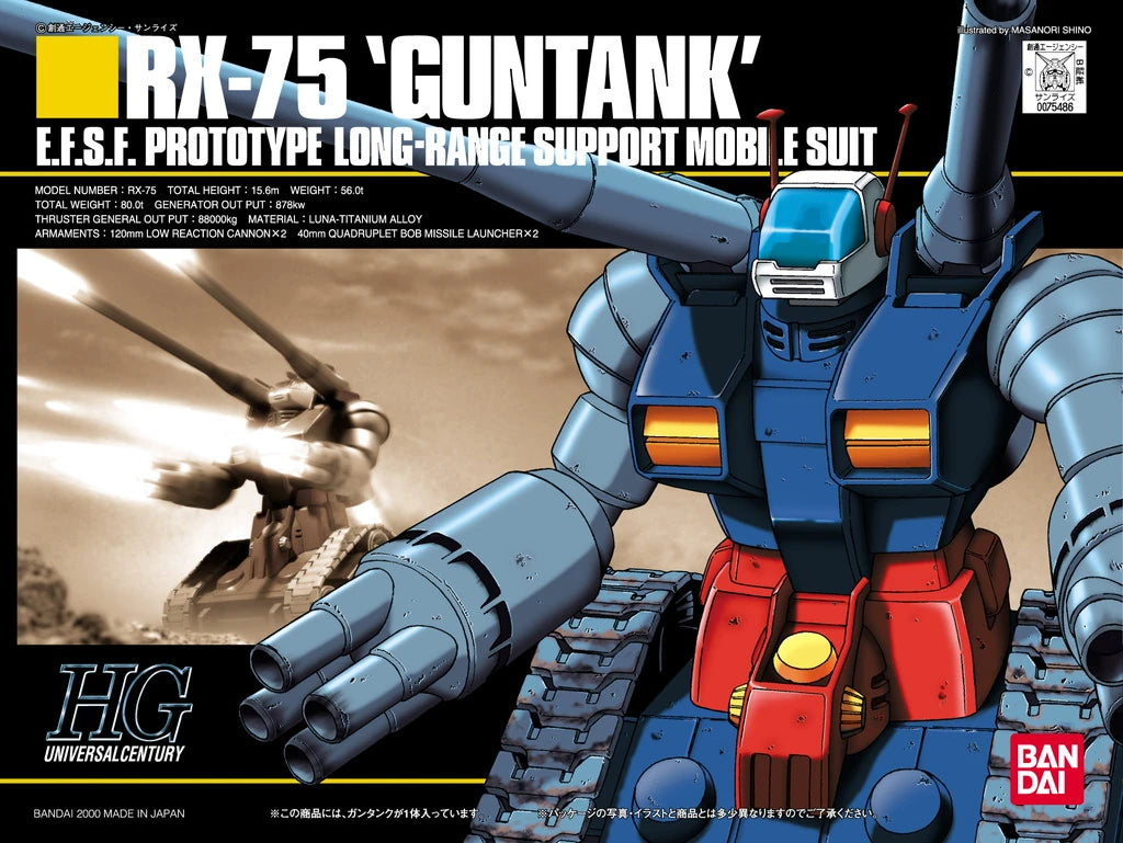 HGUC Guntank (RX-75)