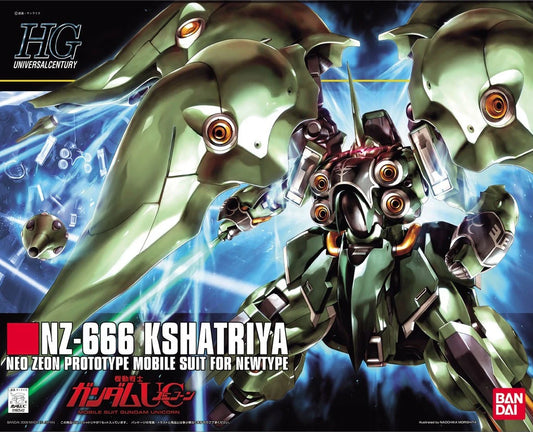 HG Kshatriya Gundam Model Kit box art