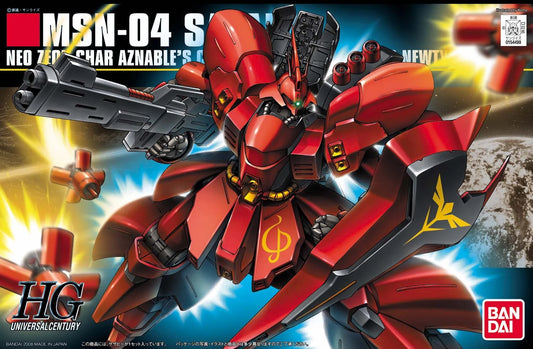 HG Sazabi Gundam Model Kit box art