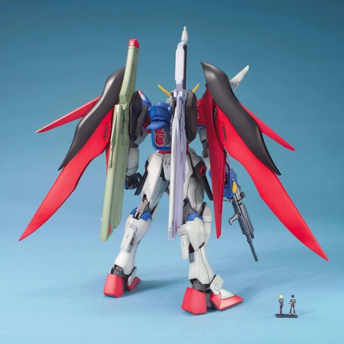 MG Destiny Gundam model kit back view