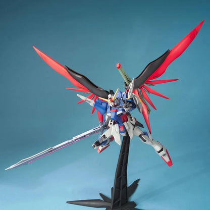 MG Destiny Gundam model kit with beam sword