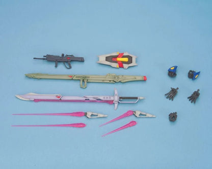 MG Destiny Gundam model kit weapon loadout and accessories