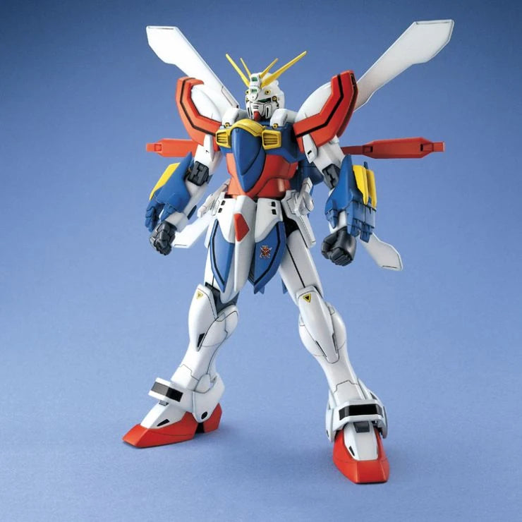 MG God Gundam model kit front view