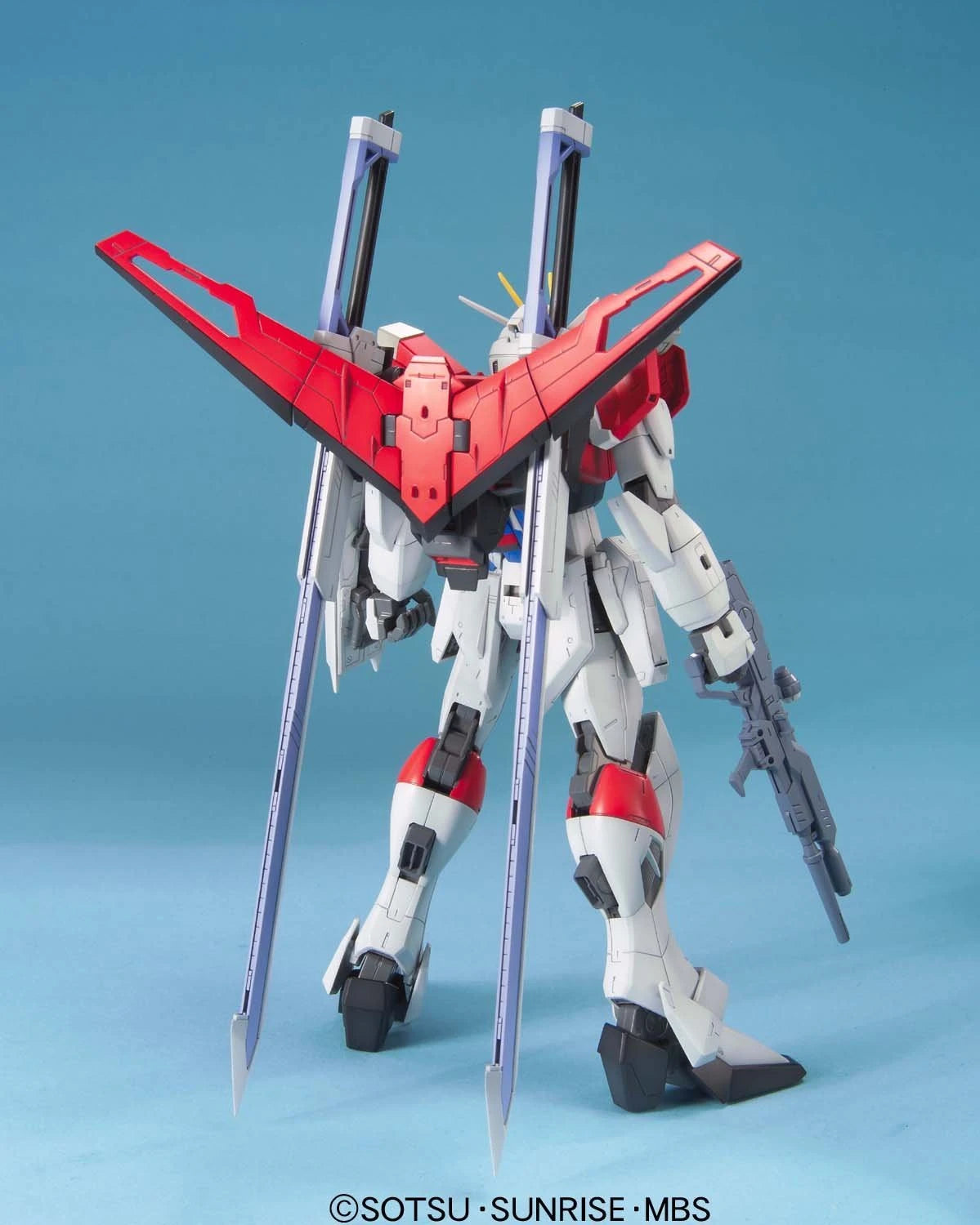 MG Sword Impulse Gundam model kit back view