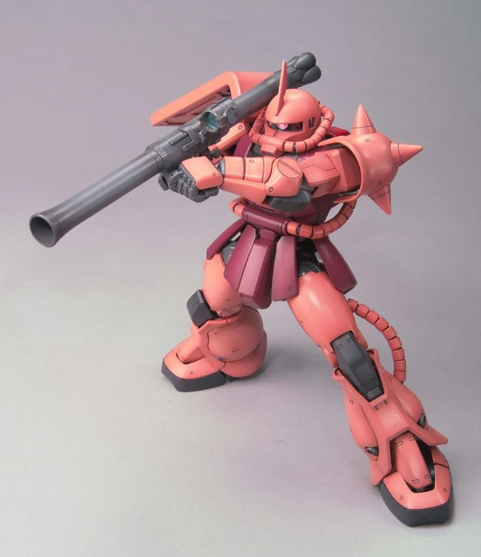 MG Char's Zaku II ver 2.0 Gundam model kit with bazooka