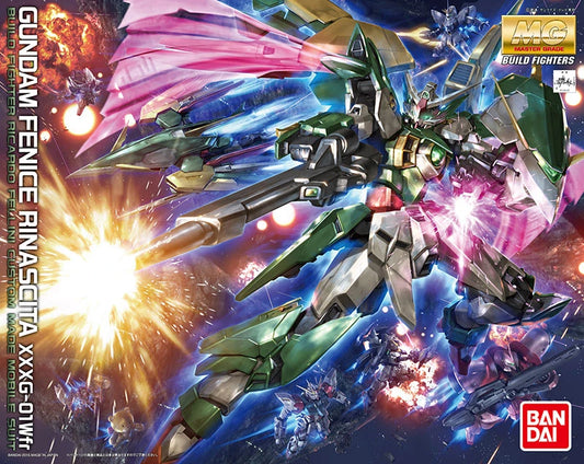 MG Gundam Fenice Rinascita box art Gundam model kit