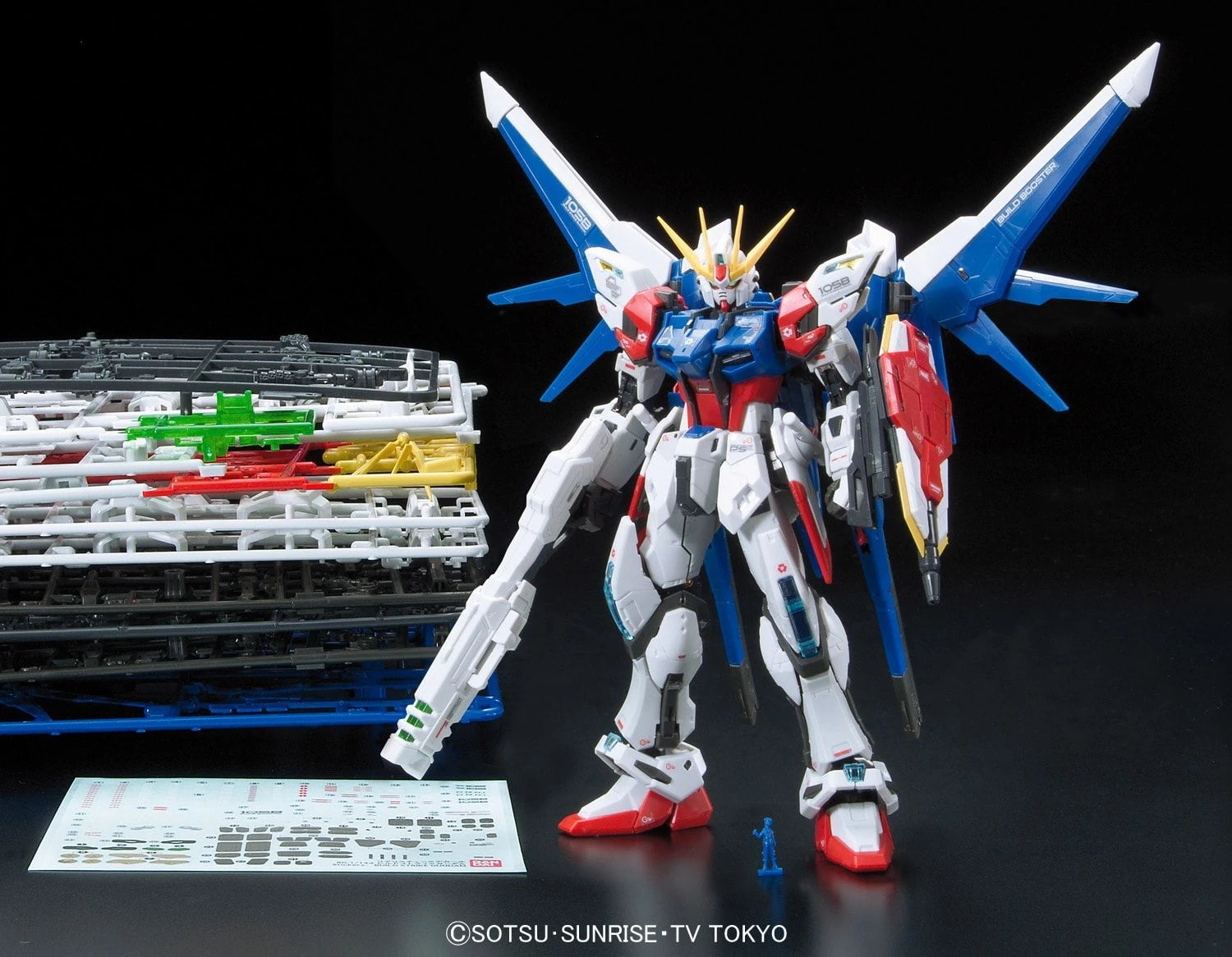 RG Build Strike Gundam Full Package Gundam model kit built and runners