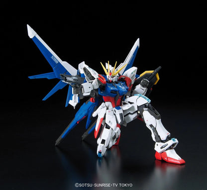 RG Build Strike Gundam Full Package Gundam model kit crouching