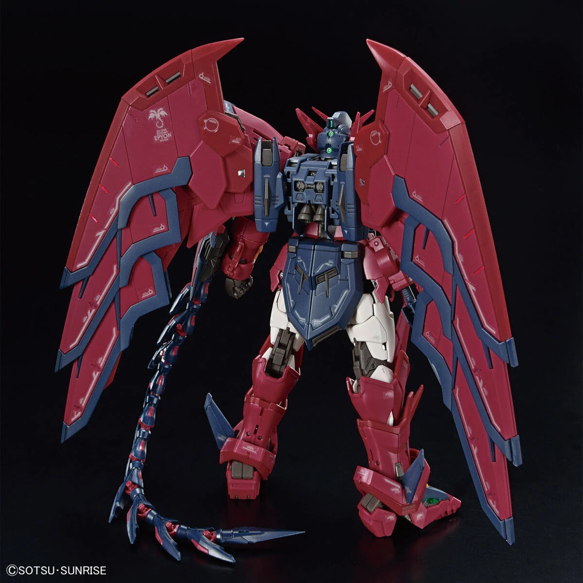 RG Epyon Gundam model kit back view