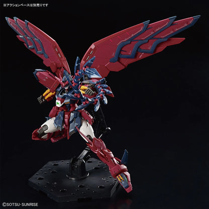 RG Epyon Gundam model kit with heat whip pose 2