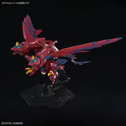 RG Epyon Gundam model kit RG Epyon Gundam model kit in flight mode with dragon heads