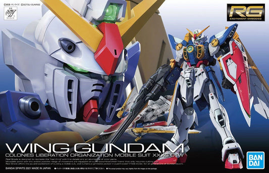 RG Wing Gundam model kit box art