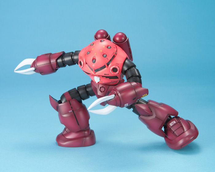 MG Char's Z'Gok Gundam model kit anime action pose